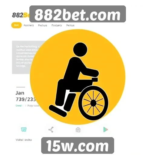 Acessibilidade e navegação no site 882bet